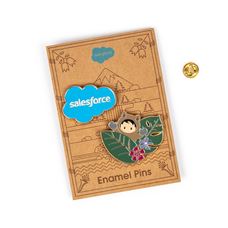 Salesforce Cloud & Astro Character Pin Set