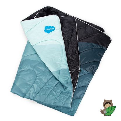 Salesforce Rumpl Puffy Blanket