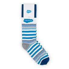 Salesforce Striped Socks