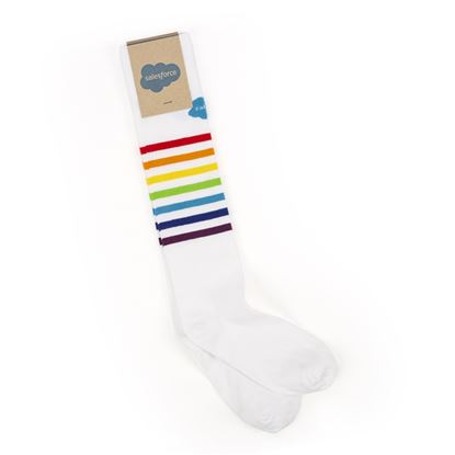 Salesforce Pride Socks