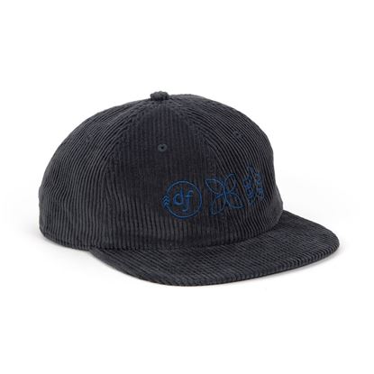 DF24 Corduroy Cap - Petrol Blue