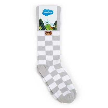 Adult Checkerboard Socks