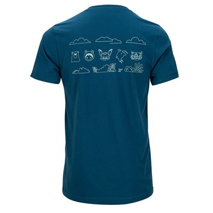 Vneck Tee - Deep Teal