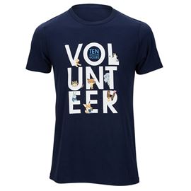 10M Hours Unisex Volunteer Employee T-shirt 