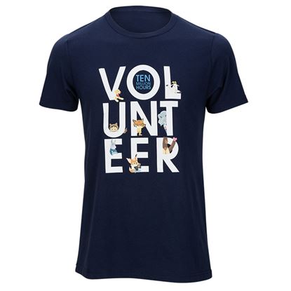 10M Hours Unisex Volunteer Employee T-shirt 